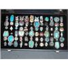 Image 1 : Box of Turquoise Rings