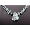 Image 3 : Early Navajo No 8 Spider Matrix Turquoise Necklace
