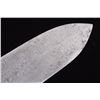 Image 10 : Plains Beaver Back Dag Knife Silver Inlay 19th C.