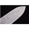 Image 11 : Plains Beaver Back Dag Knife Silver Inlay 19th C.