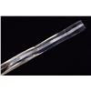 Image 7 : Plains Beaver Back Dag Knife Silver Inlay 19th C.