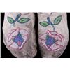 Image 2 : Crow Beaded Floral Moccasins circa 1900