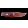 Image 11 : Ruana "M" Stamp Hunter Knife & Leather Scabbard