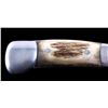 Image 8 : Ruana "M" Stamp Hunter Knife & Leather Scabbard