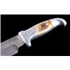 Image 4 : Ruana 14B Skinner Knife & Scabbard Bonner Montana