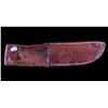 Image 9 : Ruana 14B Skinner Knife & Scabbard Bonner Montana