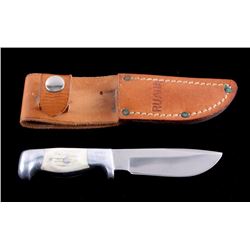 Ruana "Smokejumper" Skinner Knife and Scabbard