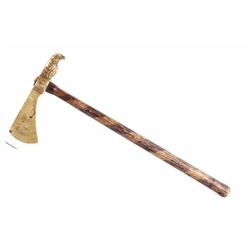 Plains Eagle Head Hammer Poll Tomahawk 19th-