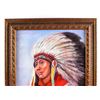 Image 3 : Original Native American Indian Oil Painting