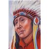 Image 9 : Original Native American Indian Oil Painting
