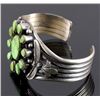 Image 8 : Navajo Old Pawn Sterling & Gaspeite Bracelet