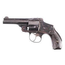 Smith & Wesson Safety Hammerless 38 Revolver