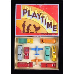 RARE Tootsietoy No. 8000 Playtime Diecast Set