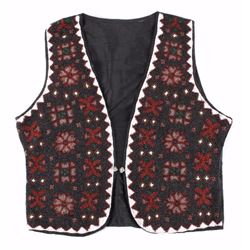 Blackfeet Fully Beaded Vest Montana Mid-19th