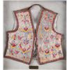 Image 16 : Oglala Sioux Quilled Buffalo Hide Vest c. 1890