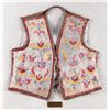 Image 1 : Oglala Sioux Quilled Buffalo Hide Vest c. 1890