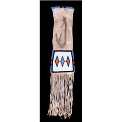 Northern Plains Indian Beaded Pipe Bag Mid-20th