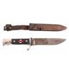 Image 1 : WWII German Nazi Hitler Youth Knife and Scabbard