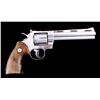 Image 2 : Colt Python 357 Magnum Nickel Revolver RARE c 1969