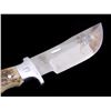 Image 2 : R.H. Ruana Skinner Knife & Leather Scabbard