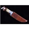 Image 11 : Ruana "M" Stamp Sticker Knife & Scabbard 1962-1983
