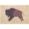 Image 9 : Native American Indian Painted Buffalo Hide