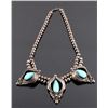 Image 1 : Signed Navajo Sterling Silver Squash Blossom