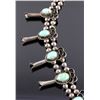 Image 3 : Navajo Sterling Silver Turquoise Squash Blossom