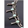 Image 3 : Navajo Sterling Silver Turquoise Squash Blossom