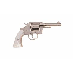 Colt Police Positive Special Nickel Pearl Revolver