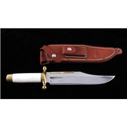 Ruana Bowie Knife & Scabbard Bonner Montana