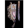 Image 1 : Teton Sioux Beaded Knife Sheath & 19th C. Knife