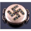 Image 1 : WWII Era Nazi Gold Filled Pill Box Locket