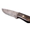 Image 3 : CFK Damascus Ram's Horn Knife & Scabbard