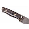 Image 5 : CFK Damascus Ram's Horn Knife & Scabbard