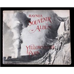 1909 Haynes Souvenir Album of Yellowstone Park