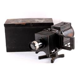 Keystone Magic Lantern Glass Slide Projector