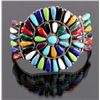 Image 1 : Zuni Sterling Silver Petit Point Bracelet