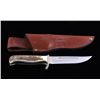 Image 1 : Puma Trail Guide Knife and Leather Scabbard