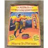 Image 1 : Antique Style Knife Throwing Sideshow Banner