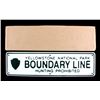 Image 1 : MINT Yellowstone National Park Boundary Line Sign