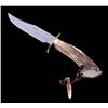 Image 2 : Muela Antler Handle Knife with Scabbard