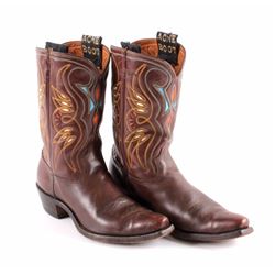 1950's Acme Mens Inlaid Cowboy Boots