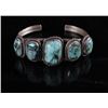 Image 3 : Navajo Sterling & Turquoise Bracelet