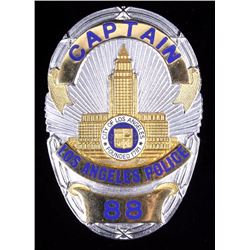 Los Angeles Police Captains LAPD Badge Dragnet