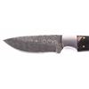 Image 7 : CFK Damascus & Buffalo Horn Knife Vine File Work