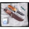 Image 15 : Helle GT Curly Burl Birch Handle Knife With Sheath