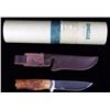 Image 1 : Helle GT Curly Burl Birch Handle Knife With Sheath