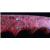 Image 11 : Custom L Ramon Dyed Burl Handle Knife & Sheath