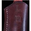 Image 14 : Custom L Ramon Dyed Burl Handle Knife & Sheath